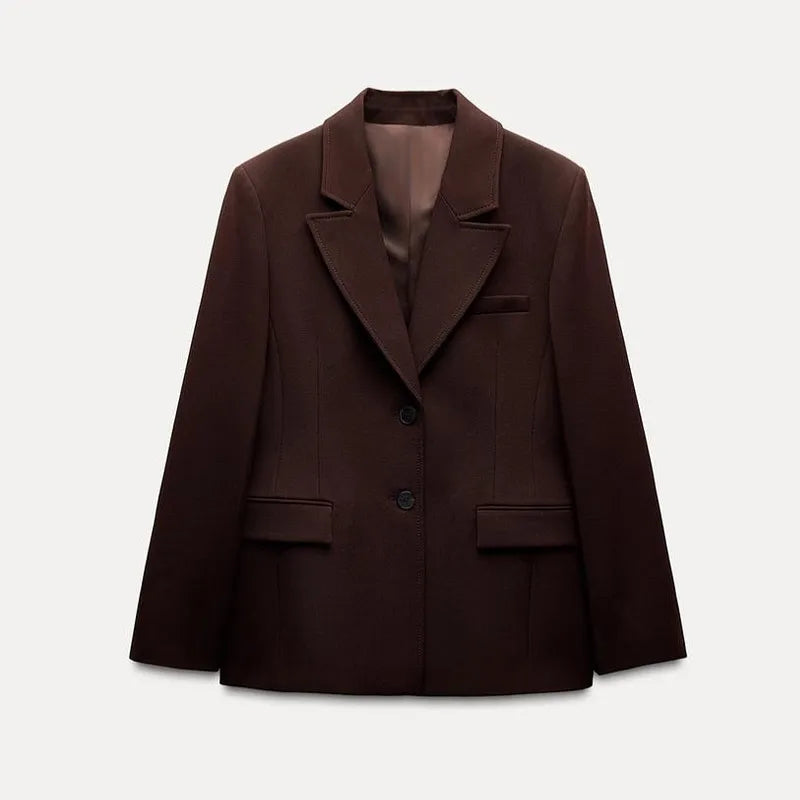 Classic Elegance-  Blazer & Rock