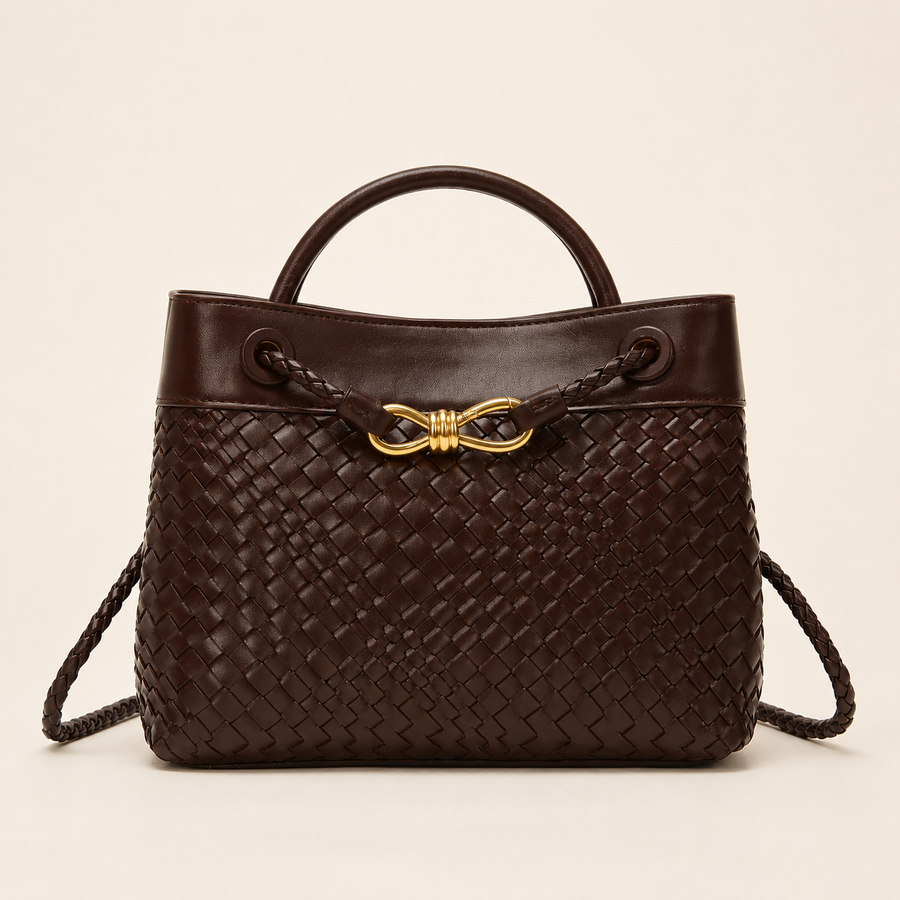 NORA Geflochtene Handtasche